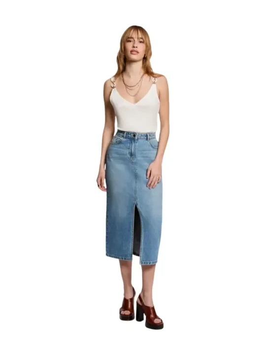 Morgan De Toi Damen Top Weiß | online kaufen