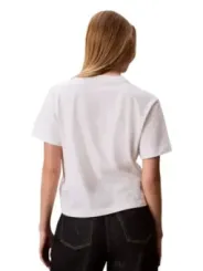 Calvin Klein Jeans Damen T-Shirt Weiß | online kaufen