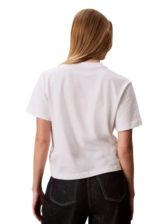 Calvin Klein Jeans Damen T-Shirt Weiß | online kaufen