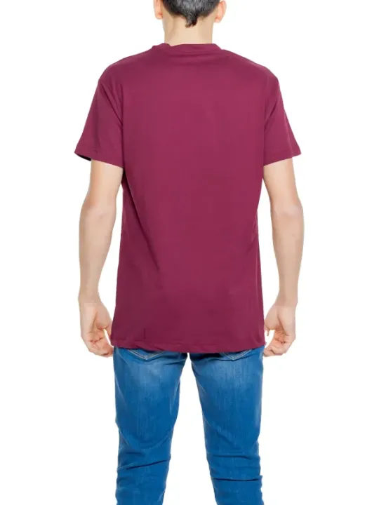 Burgunder Hydra Kleidung T-Shirt Modell