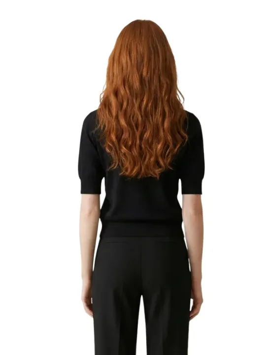 Only Damen Polo Schwarz | online kaufen