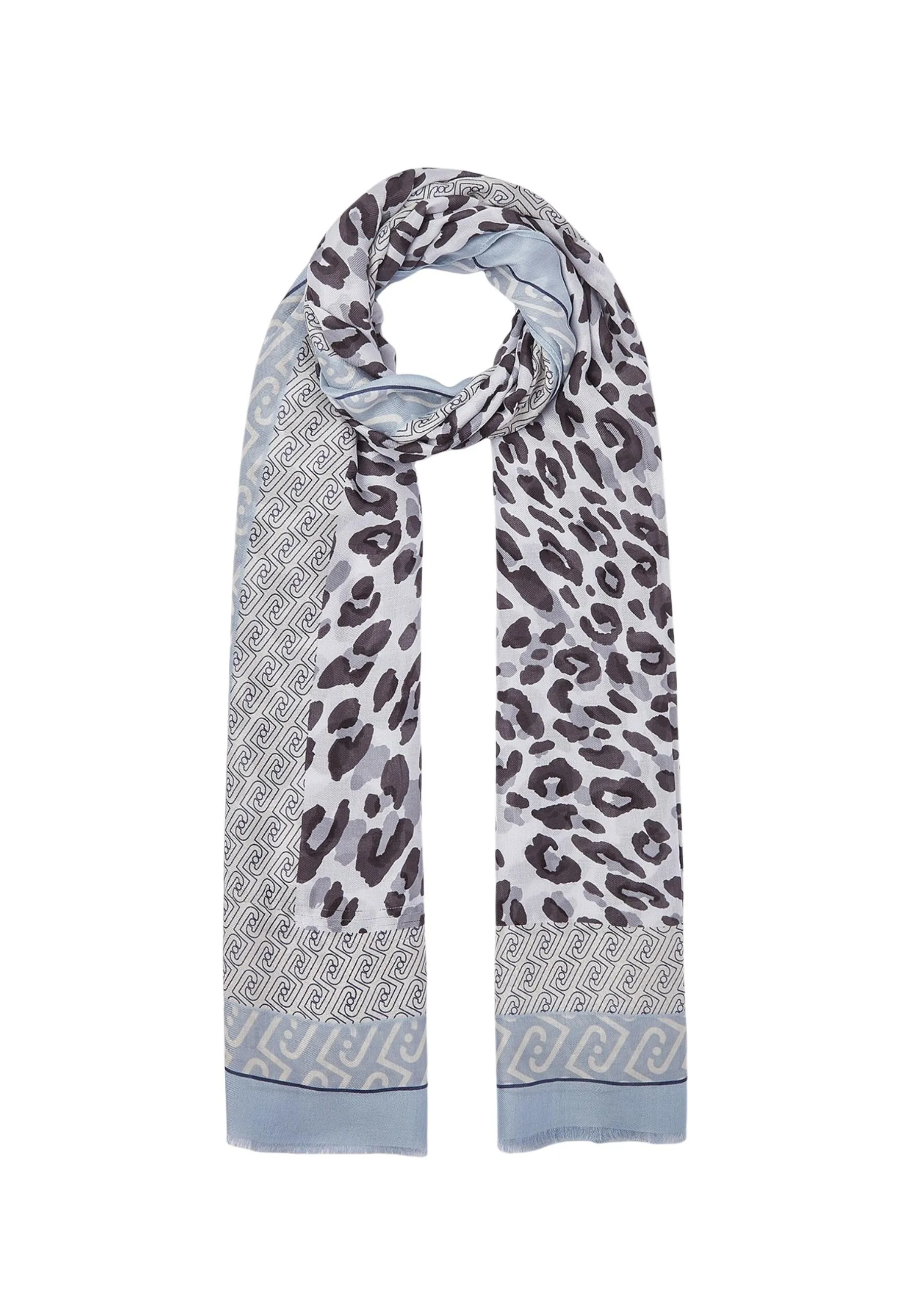 Damen Halstuch Azurblau 516562