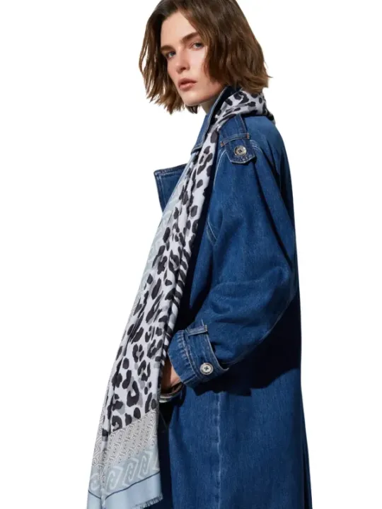 Liu Jo Damen Halstuch Azurblau | online kaufen