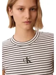 Calvin Klein Jeans Damen Top Schwarz | online kaufen