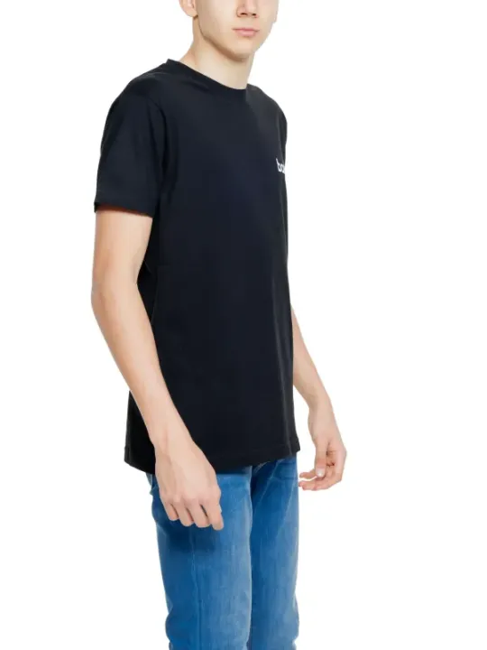 Schwarzes T-Shirt mit Hydra-Aufdruck