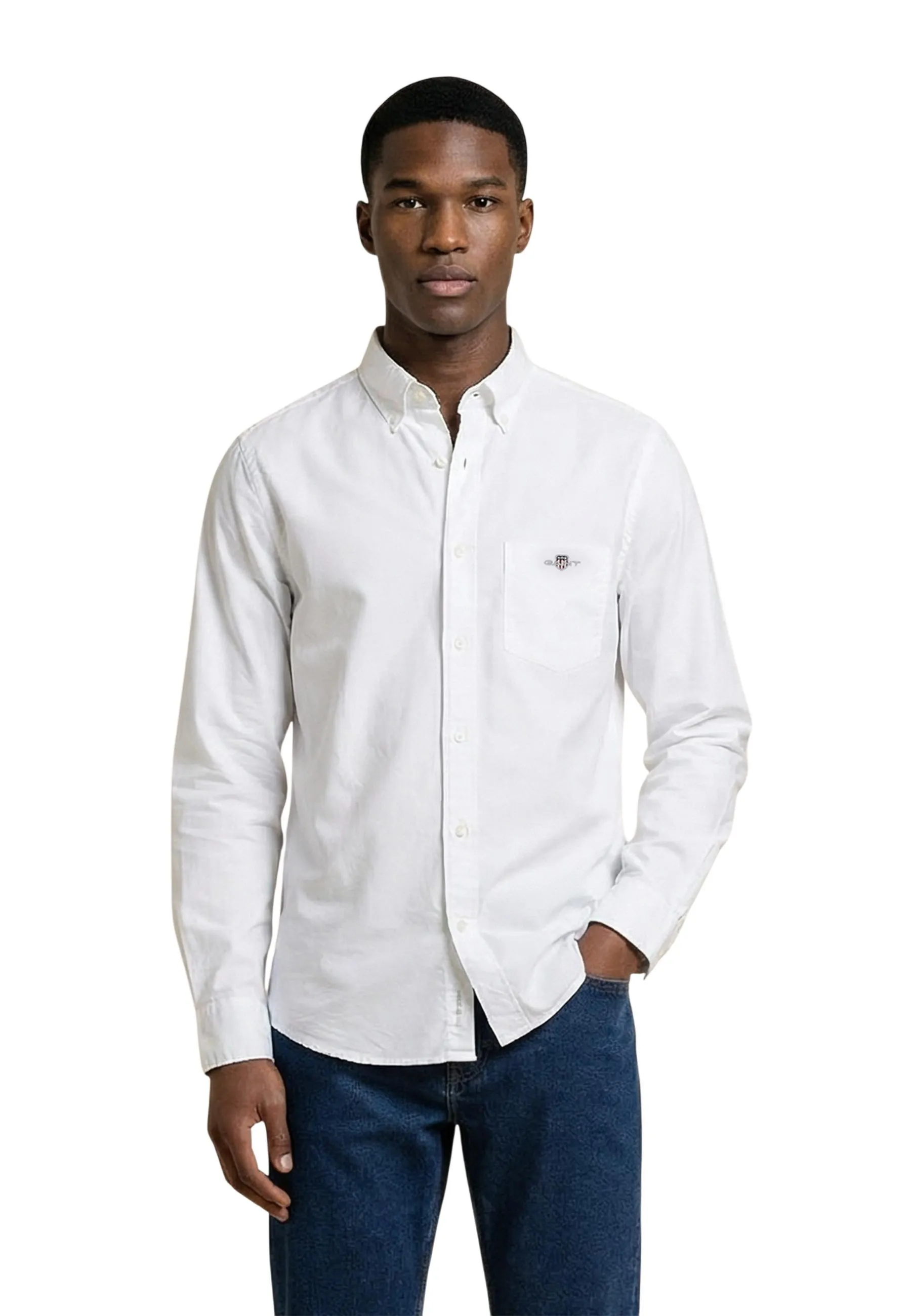 GANT Herren Hemd Weiß 516576