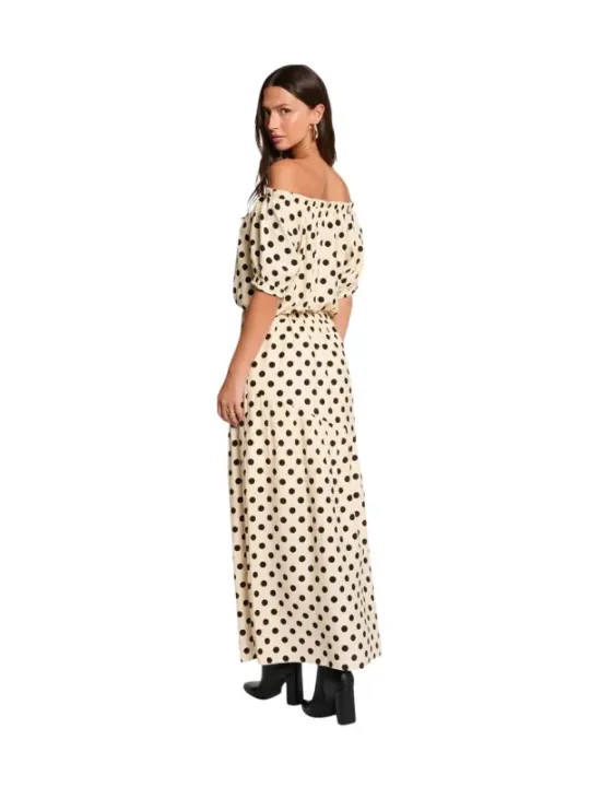 Morgan De Toi Damen Bluse Beige | online kaufen