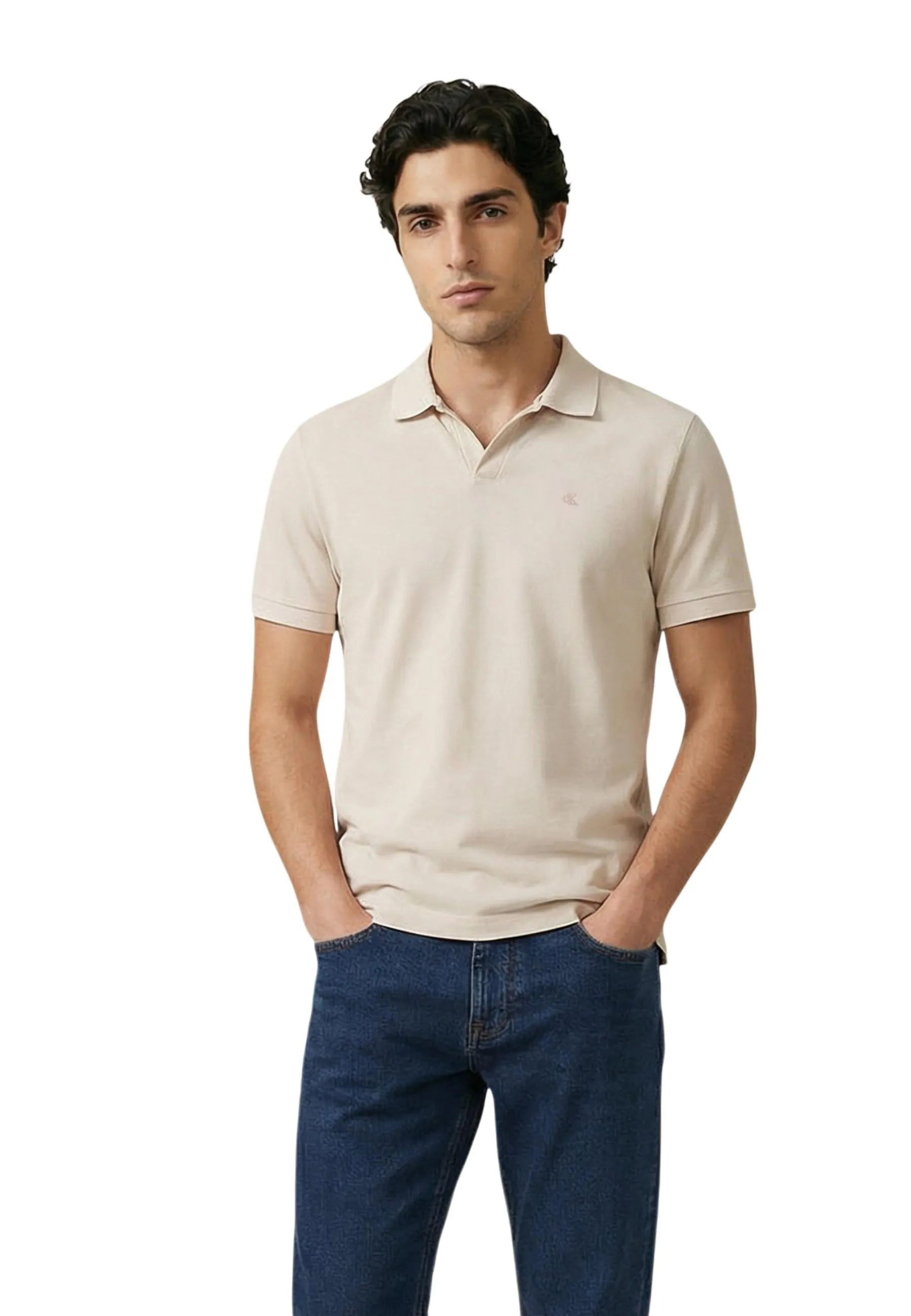 Herren Polo Beige 516560