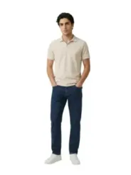 Calvin Klein Jeans Herren Polo Beige | online kaufen