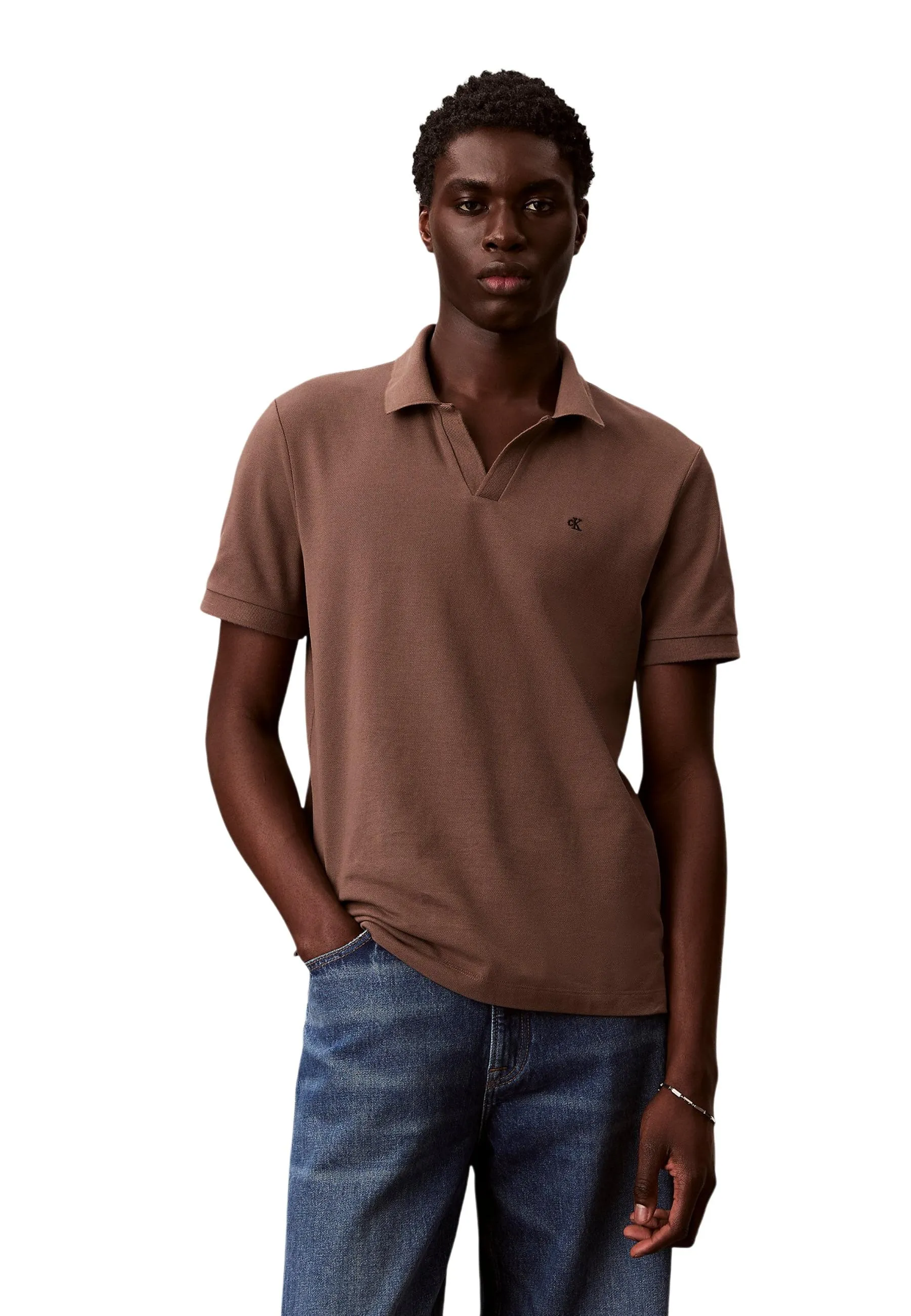 Herren Polo Braun 516559