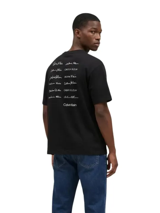 Calvin Klein Jeans Herren T-Shirt Schwarz | online kaufen