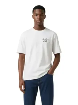 Calvin Klein Herren T-Shirt mieten - Weiß, 100% Baumwolle