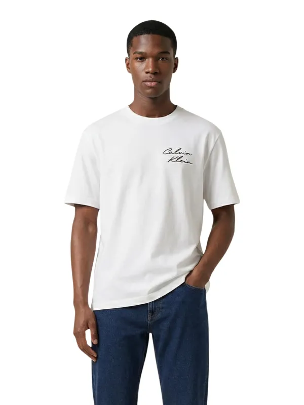 Calvin Klein Jeans Herren T-Shirt Weiß | online kaufen