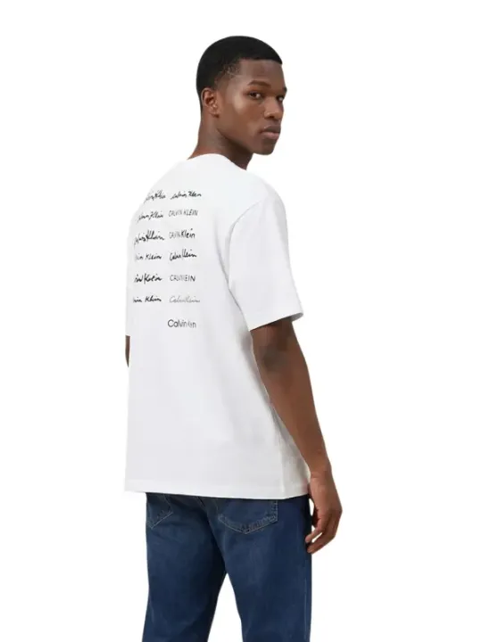 Calvin Klein Jeans Herren T-Shirt Weiß | online kaufen