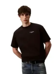 Calvin Klein Jeans Herren T-Shirt Schwarz | online kaufen