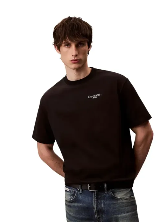Calvin Klein Jeans Herren T-Shirt Schwarz | online kaufen