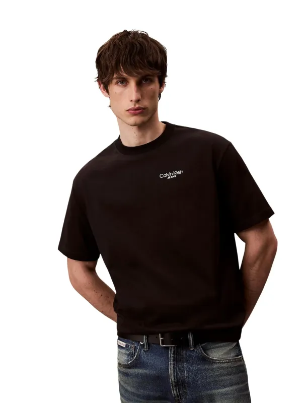 Calvin Klein Jeans Herren T-Shirt Schwarz | online kaufen