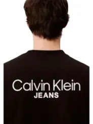 Calvin Klein Jeans Herren T-Shirt Schwarz | online kaufen