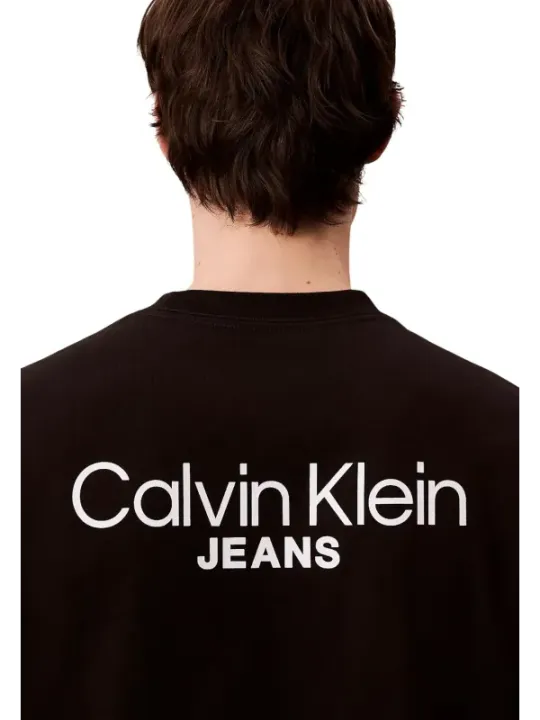 Calvin Klein Jeans Herren T-Shirt Schwarz | online kaufen