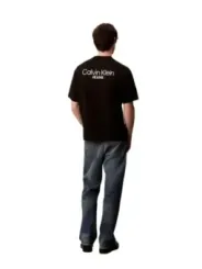 Calvin Klein Jeans Herren T-Shirt Schwarz | online kaufen