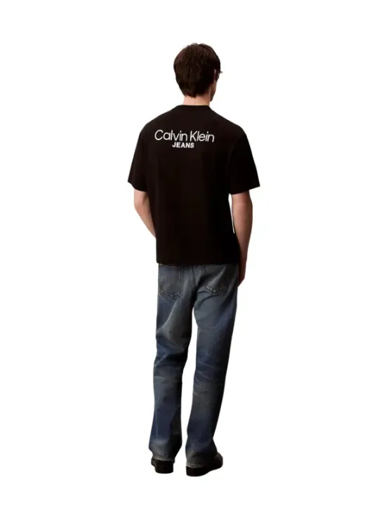 Calvin Klein Jeans Herren T-Shirt Schwarz | online kaufen