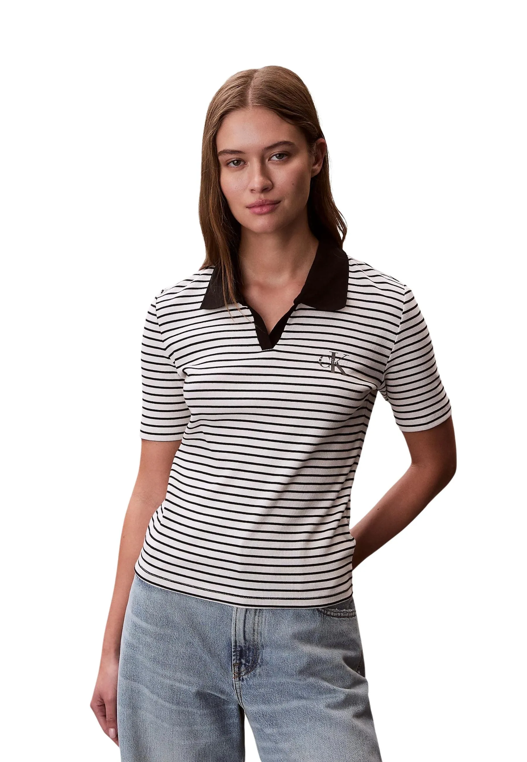 Damen Polo Schwarz 516553