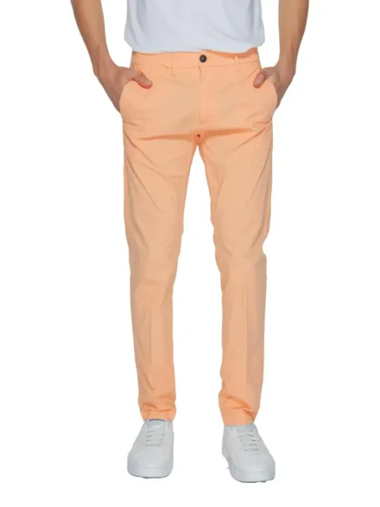 Khaki Herrenhose lässiger Schnitt Borghese