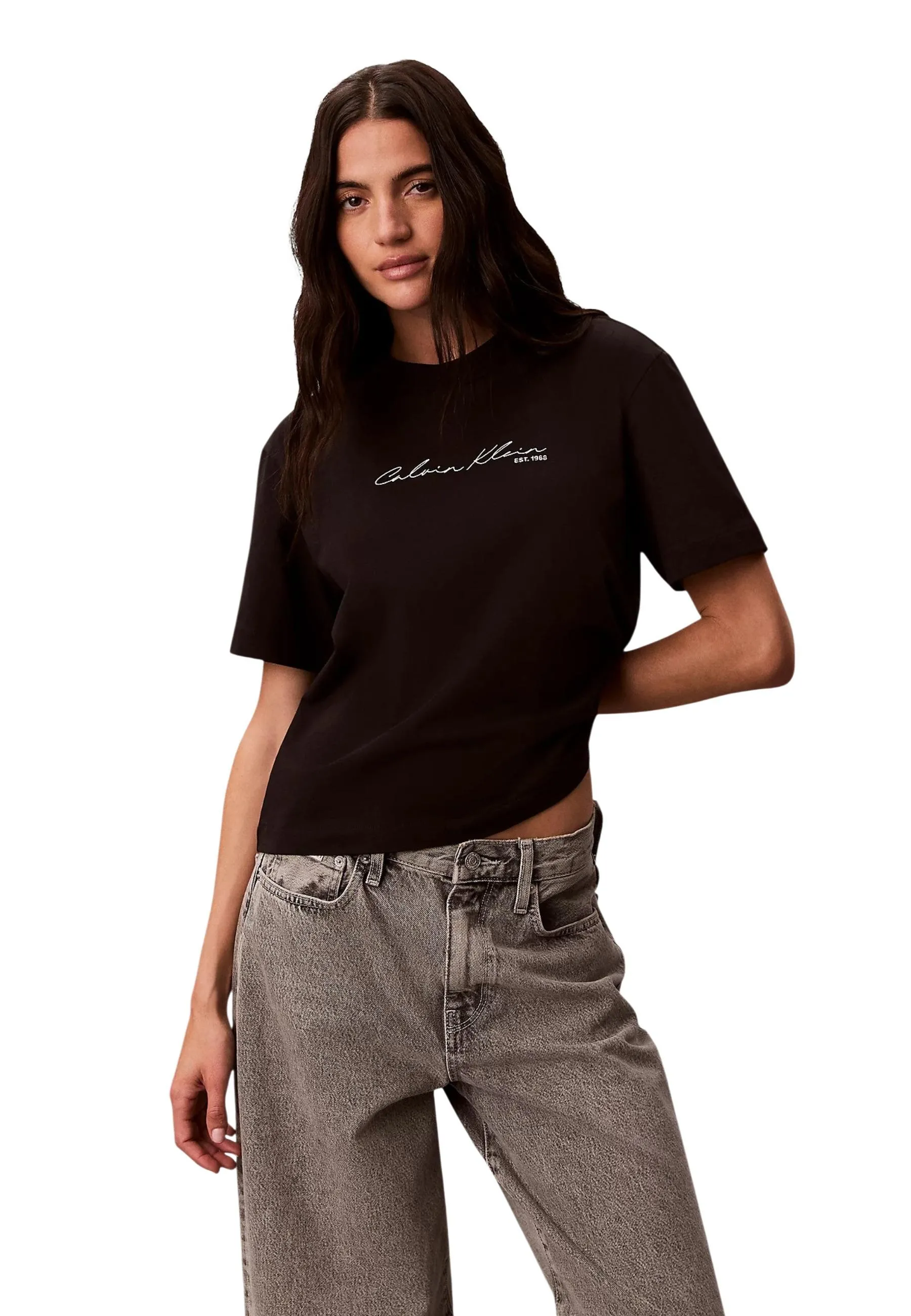 Damen T-Shirt Schwarz 516551