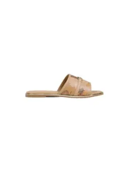 Alviero Martini Prima Classe Damen Pantolette Beige