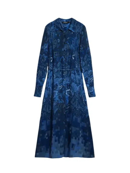 Desigual Damen Kleid Blau | online kaufen