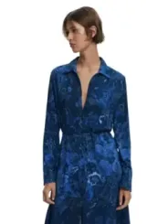 Desigual Damen Kleid Blau | online kaufen