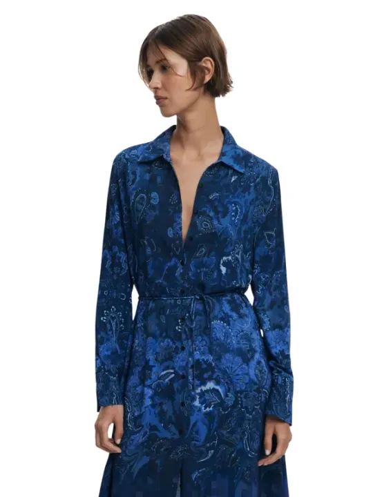 Desigual Damen Kleid Blau | online kaufen