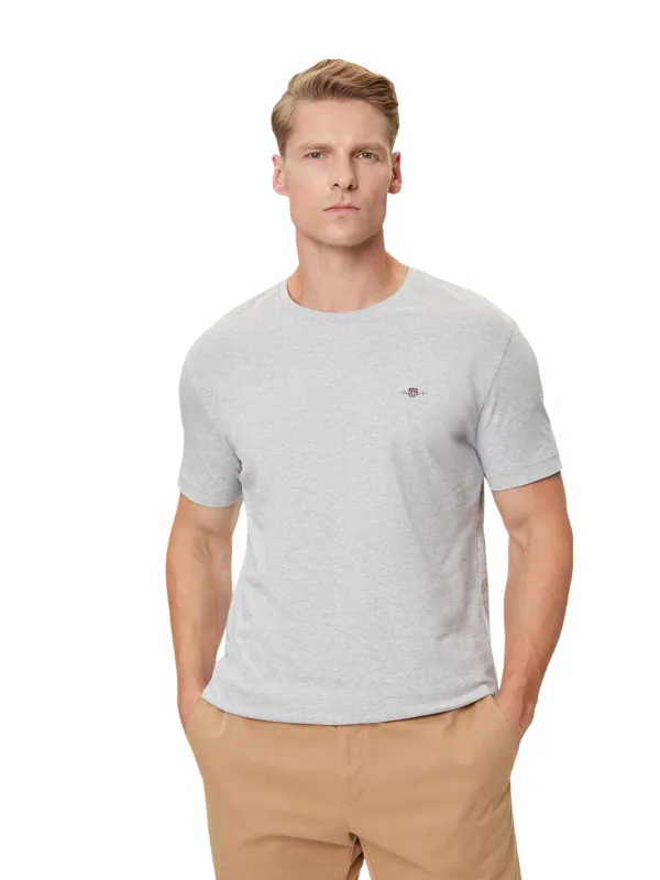 GANT Herren T-Shirt Grau | online kaufen
