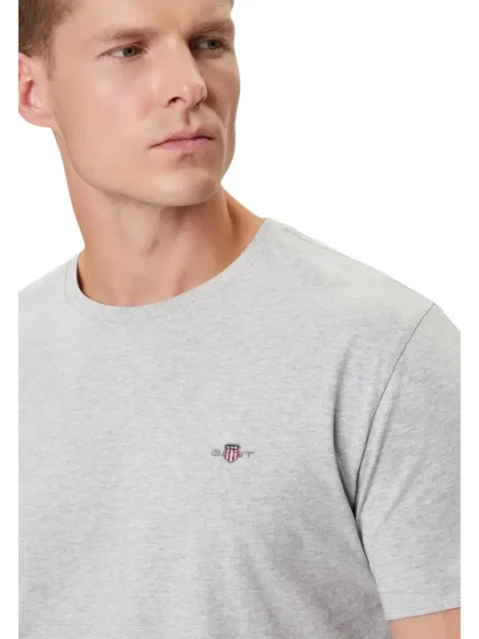 GANT Herren T-Shirt Grau | online kaufen
