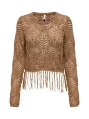 Only Damen Pullover Kamelhaarfarben | online kaufen