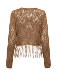 Only Damen Pullover Kamelhaarfarben | online kaufen