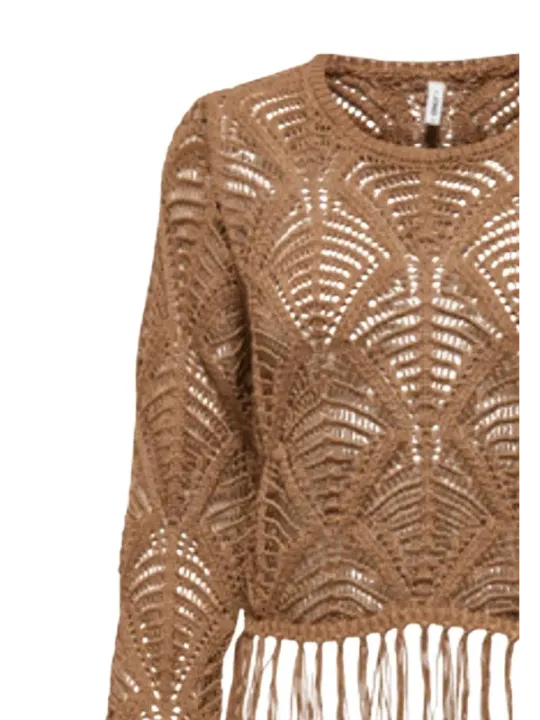 Only Damen Pullover Kamelhaarfarben | online kaufen