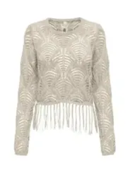 Only Damen Pullover Beige | online kaufen