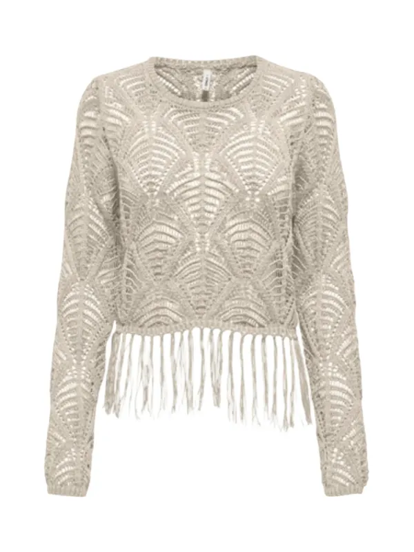 Only Damen Pullover Beige | online kaufen