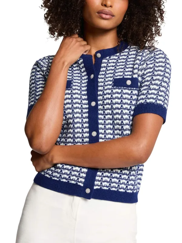 Morgan De Toi Damen Cardigan Blau | online kaufen