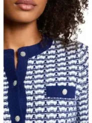 Morgan De Toi Damen Cardigan Blau | online kaufen