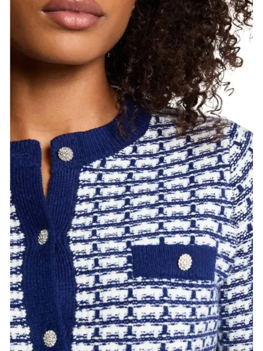 Morgan De Toi Damen Cardigan Blau | online kaufen