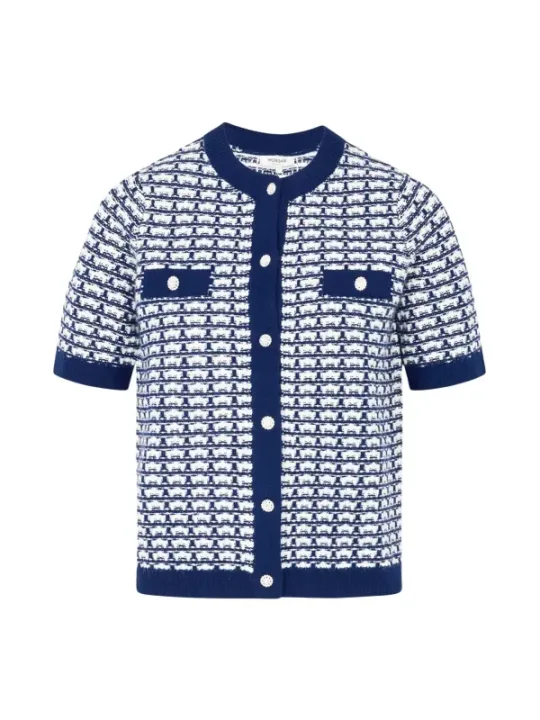 Morgan De Toi Damen Cardigan Blau | online kaufen