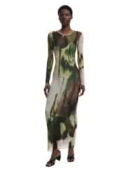 Desigual Damen Kleid Grün | online kaufen