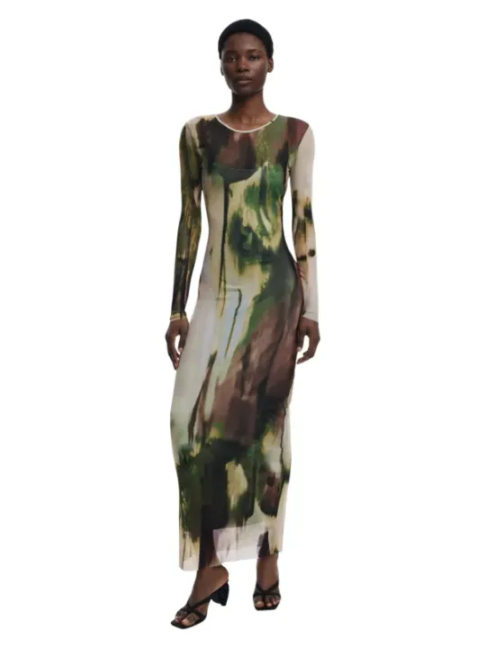 Desigual Damen Kleid Grün | online kaufen