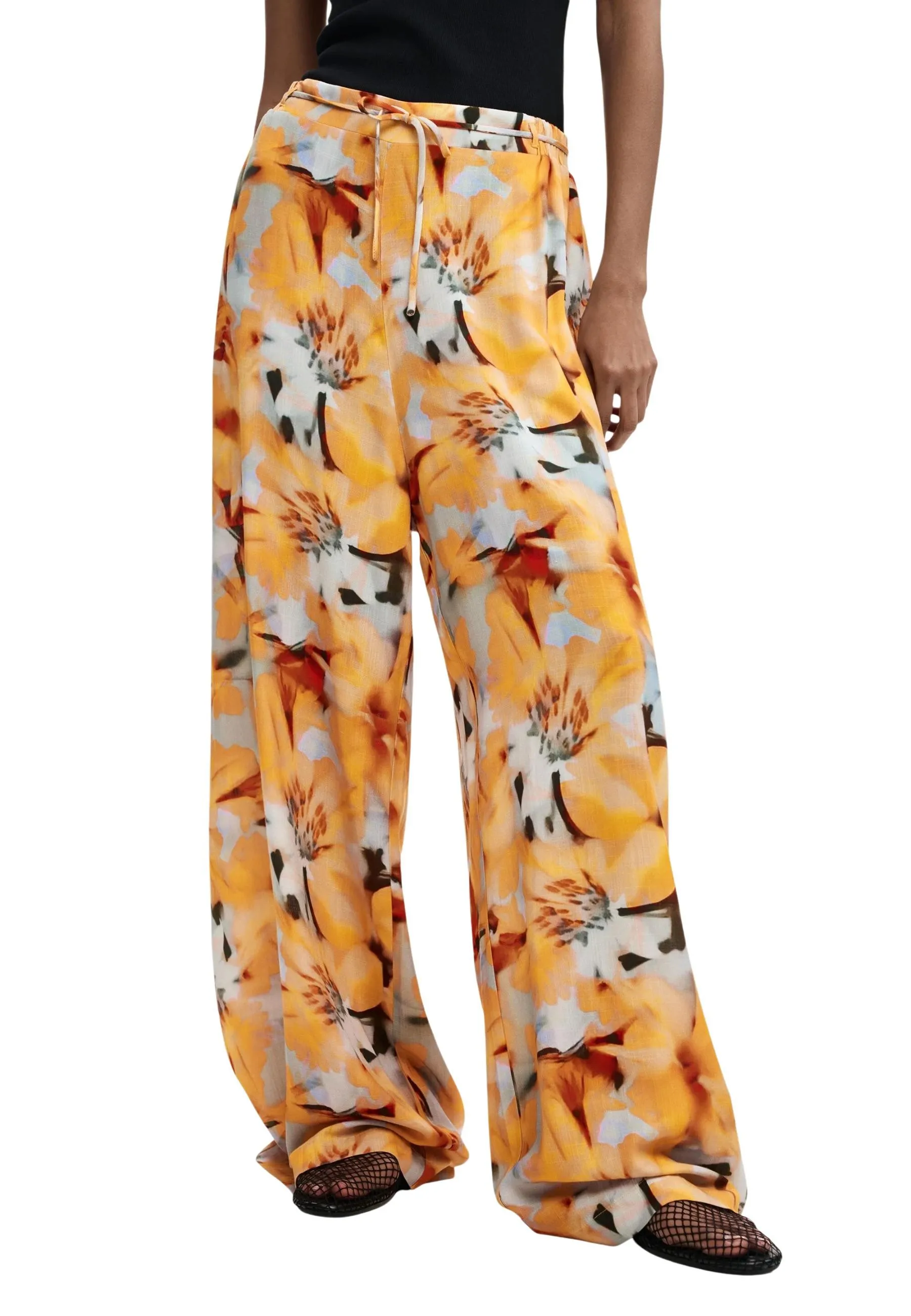 Desigual Damen Hose Orange 514688