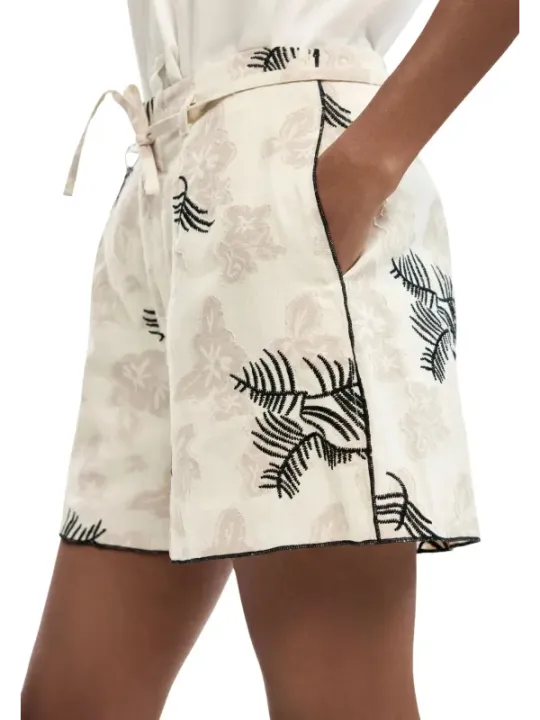 Desigual Damen Shorts Beige | online kaufen