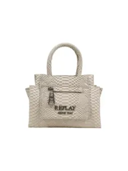 Stylische Replay Tasche in Grau für Damen mieten – Flex-Fashion