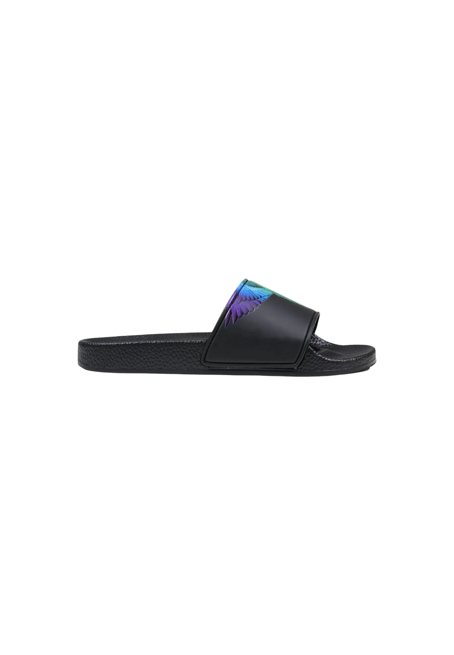 Herren Pantolette Schwarz 516249