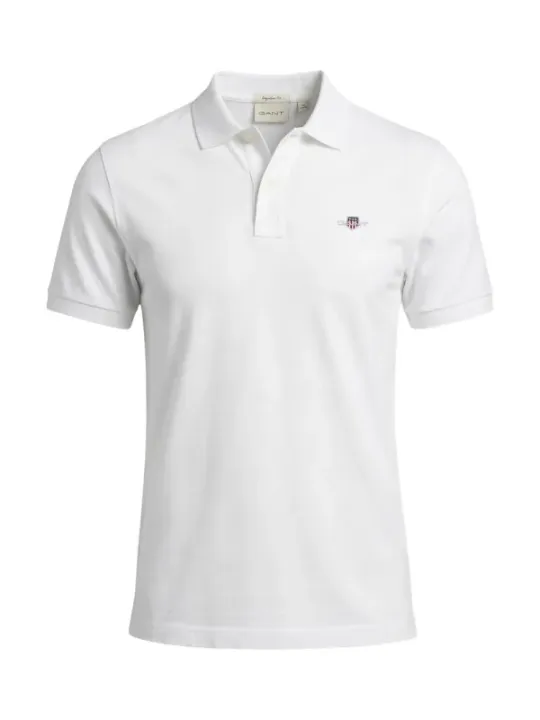 GANT Herren Polo Weiß | online kaufen